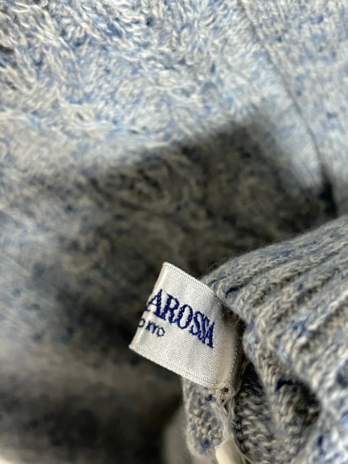 일본 빈티지 캐시미어 100 반팔 니트 상품이미지5