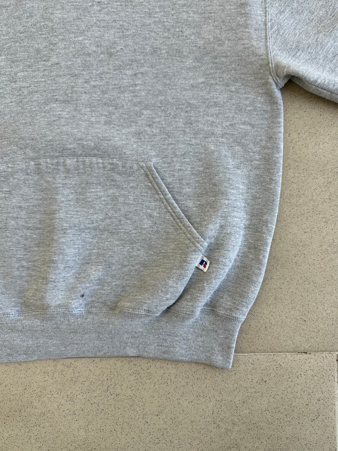 90s 빈티지 러셀 후드 그레이 L USA 상품이미지3