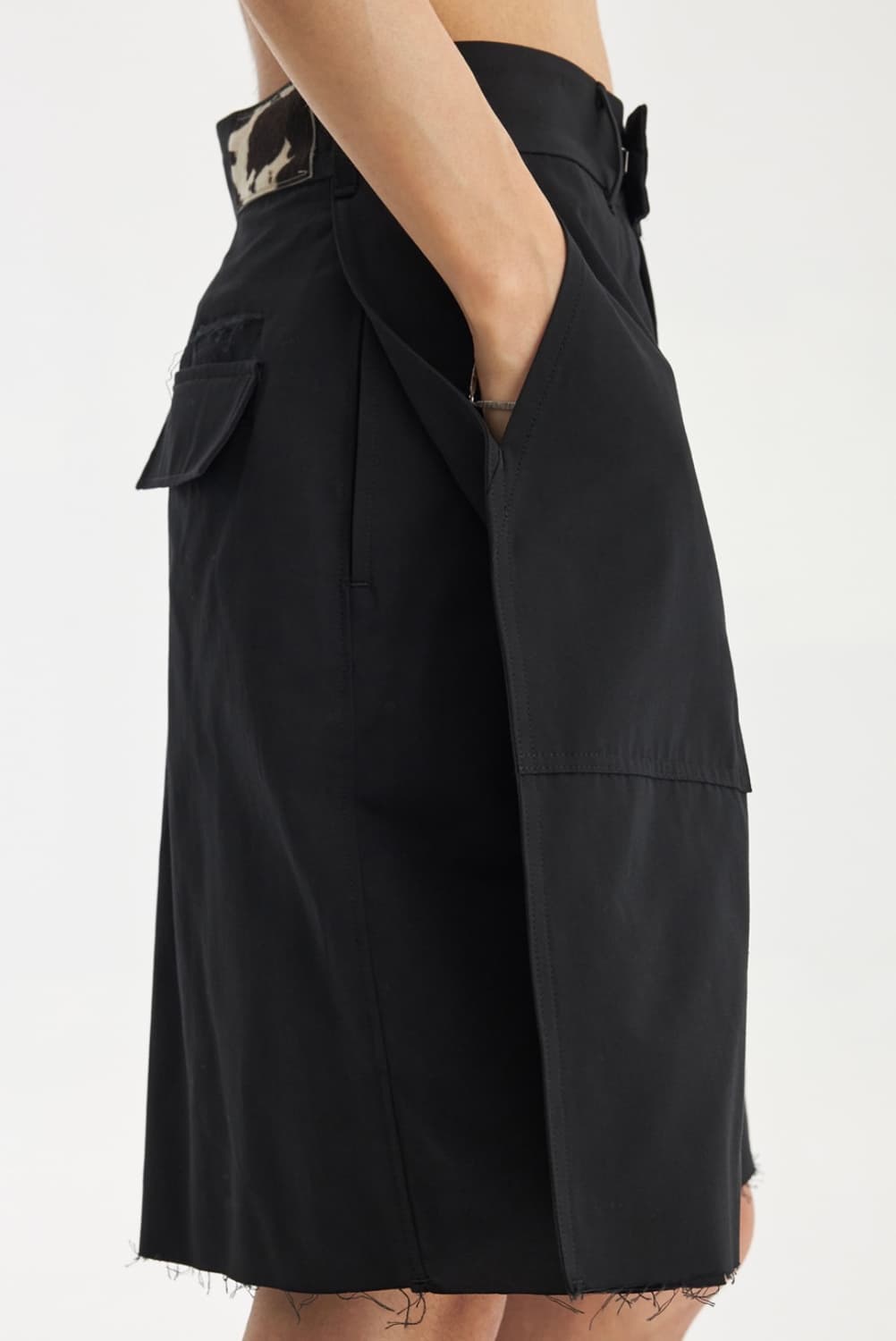 bed j.w. ford 오버랩 쇼츠 상품이미지2