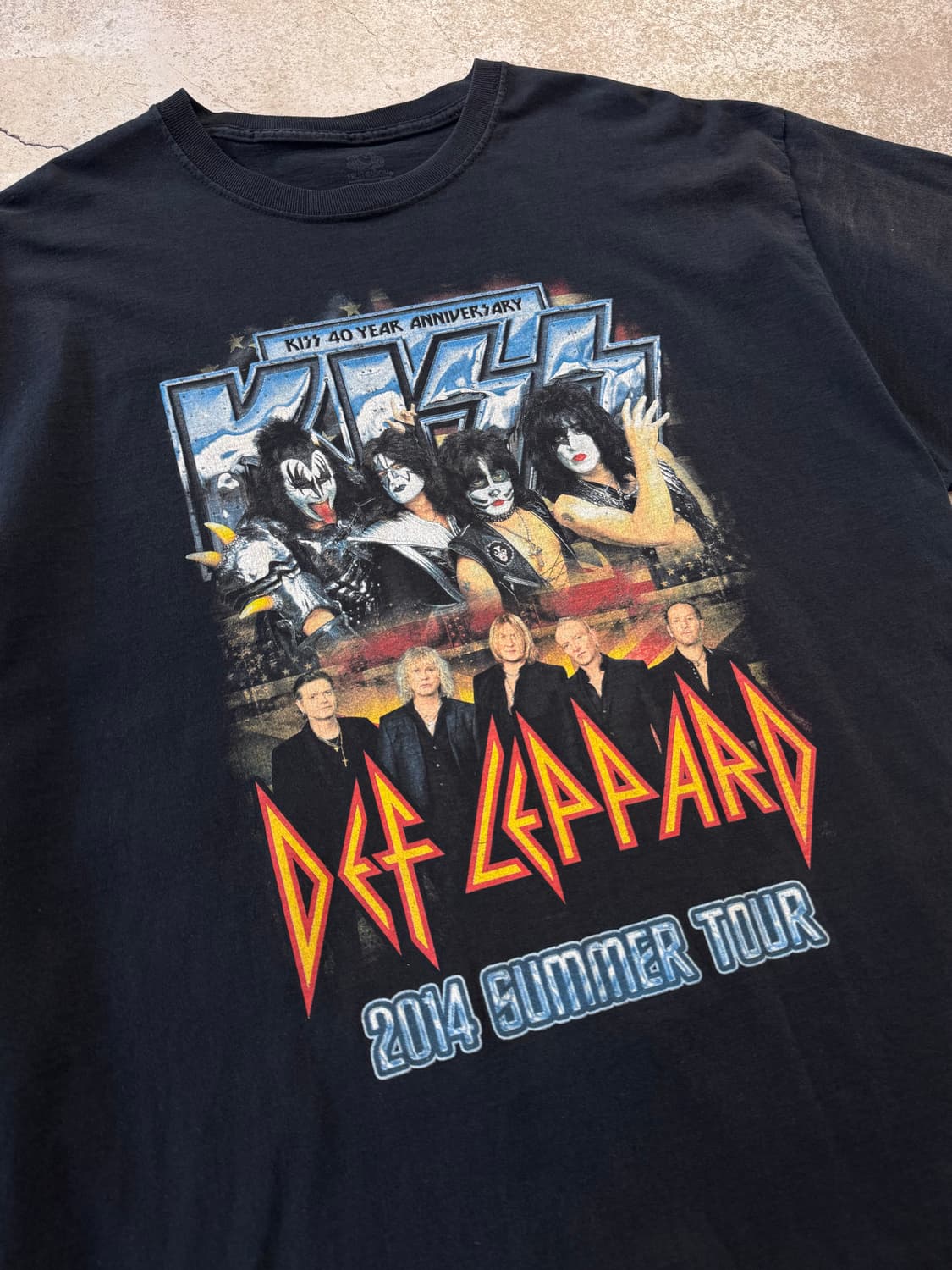 2014 KISS 40주년 기념 썸머투어 티셔츠 상품이미지2
