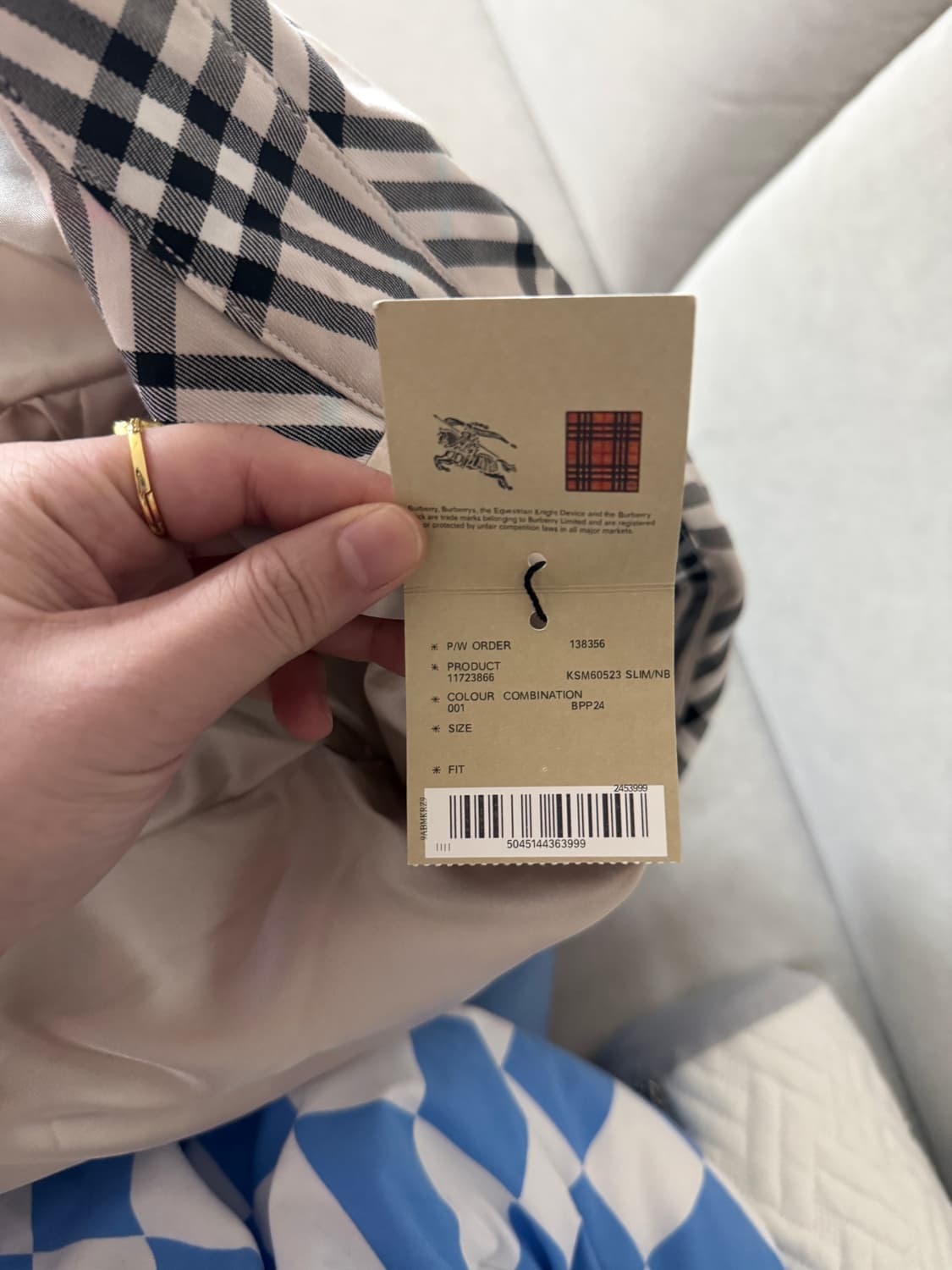 버버리 런던 트렌치코트 (택O / 새상품급 / 이 가격 거의 없음) 상품이미지6