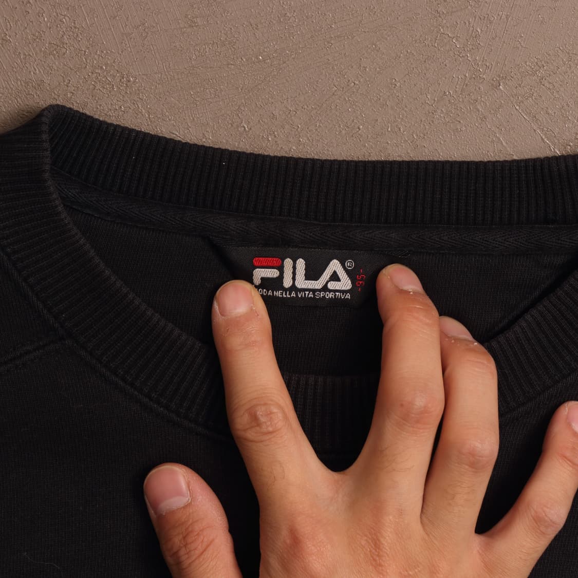 90's 휠라 로고 스웻셔츠 A1278 상품이미지4