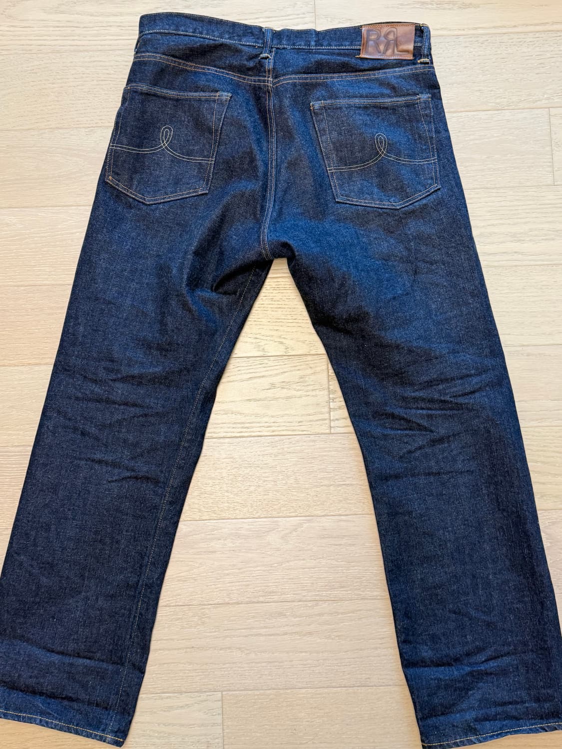 RRL 빈파포 셀비지 원워시 33x32 팝니다. 상품이미지3