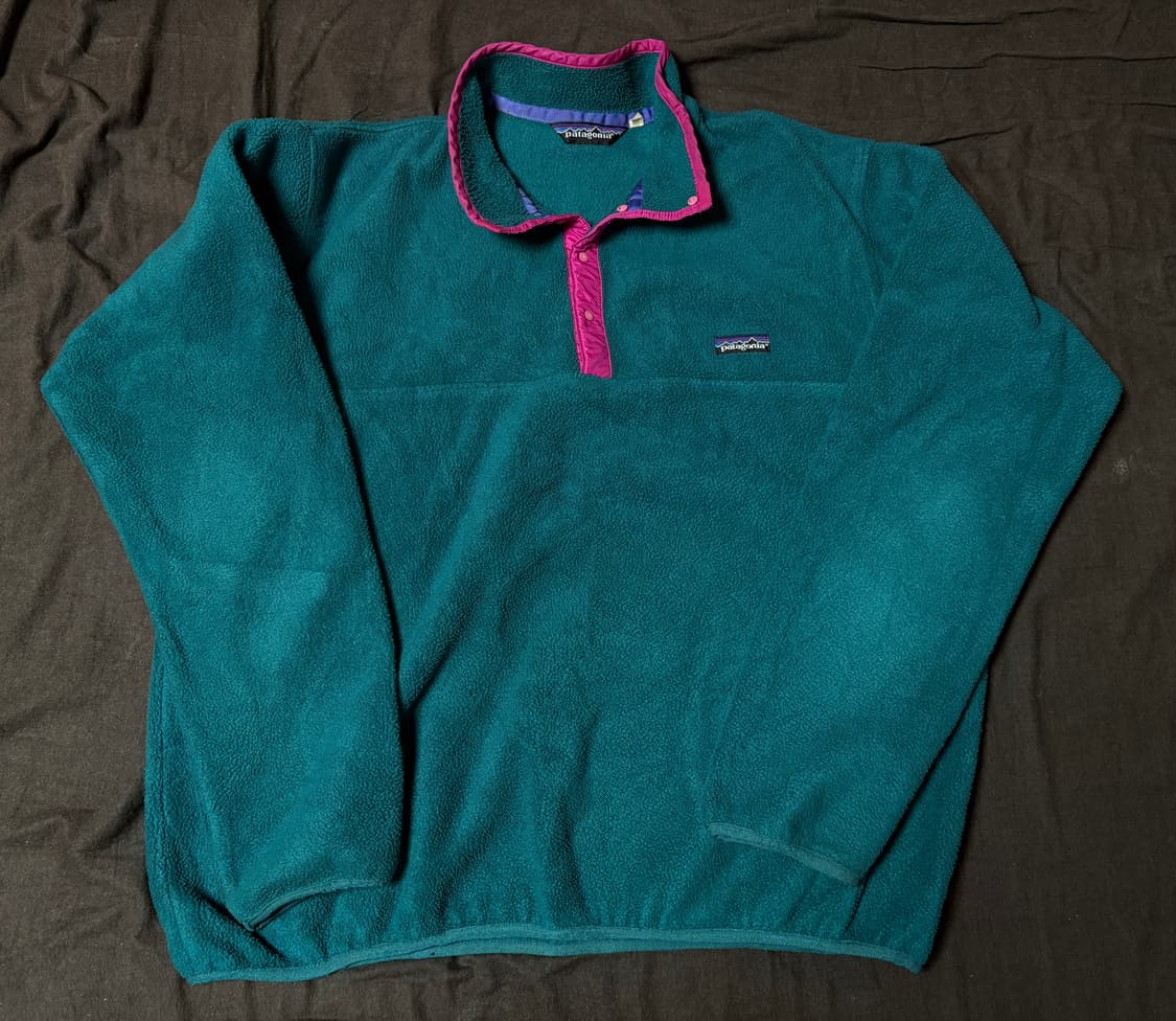 80s 파타고니아 신칠라 스냅티 Snap T XL 상품이미지1