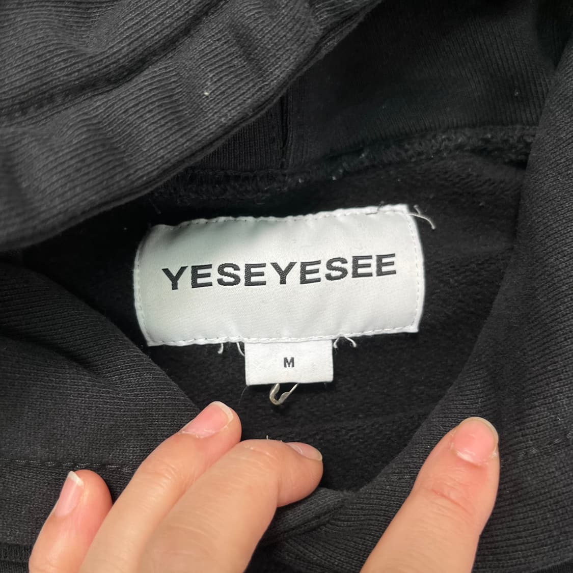 100 예스아이씨 빅로고 후드티 상품이미지3