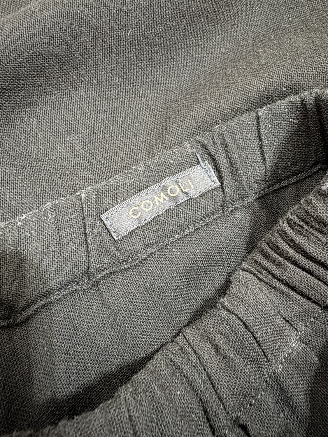 코모리 comoli / 23SS 에어 스펀 옥스포드 카고 팬츠 / 3 상품이미지6