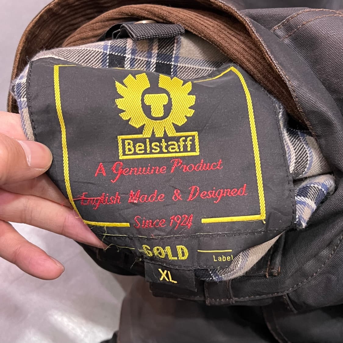  벨스타프 왁스 코튼 자켓 y14461 상품이미지7