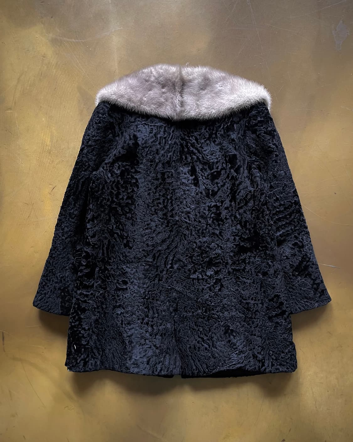 JPN Vintage Real Mink & Astrakhan Fur JK 상품이미지7