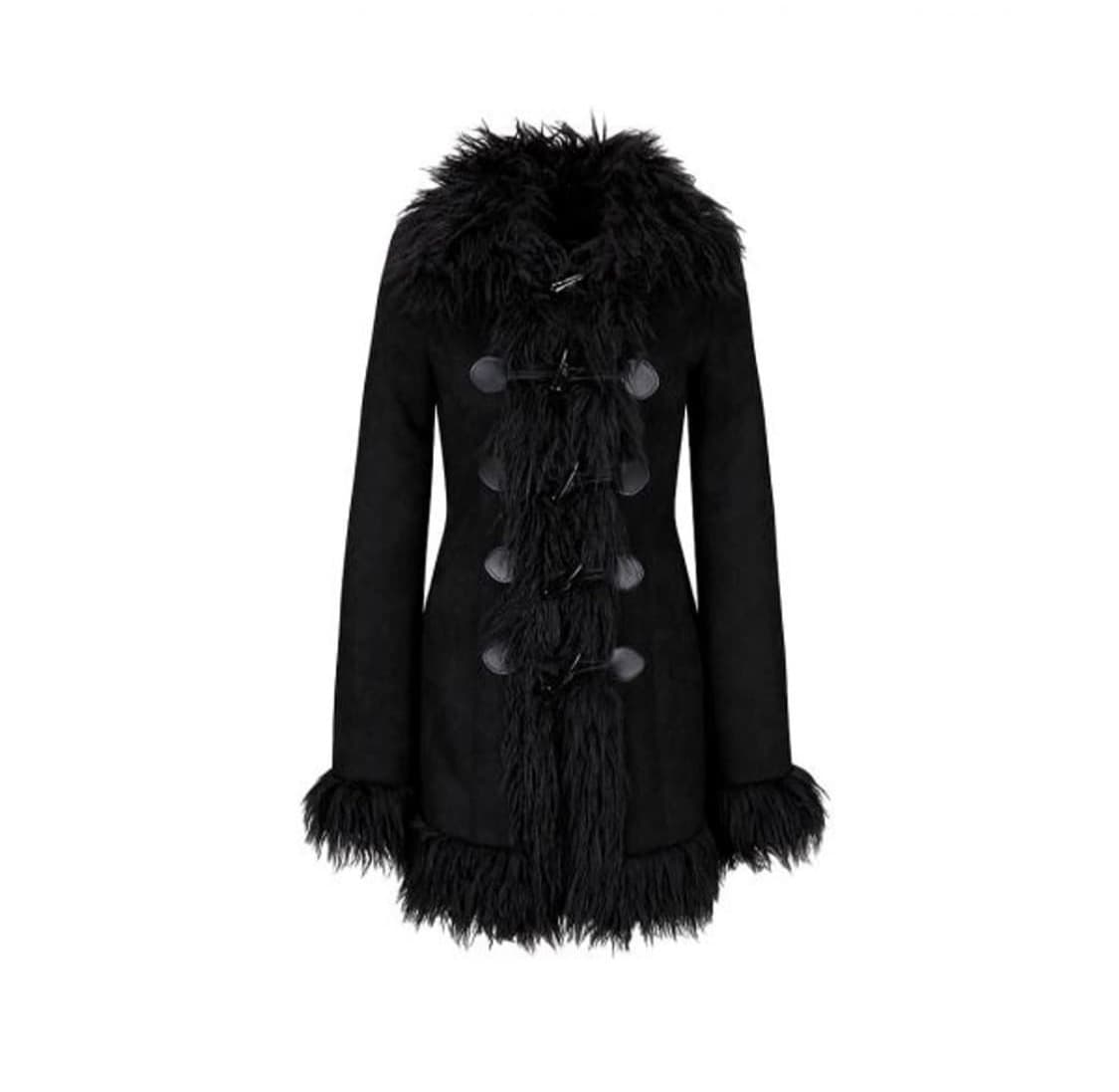 (구해요) 카시코 퍼 더플 무스탕 M 사이즈 상품이미지1