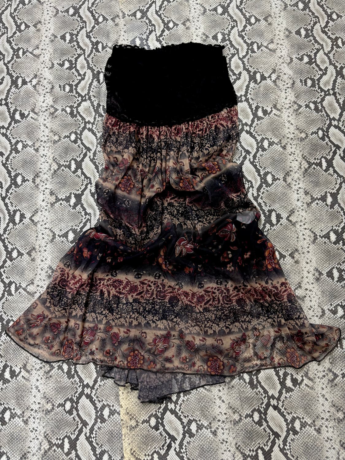 “Vintage” Gothic Oriental Mood Skirts 상품이미지1