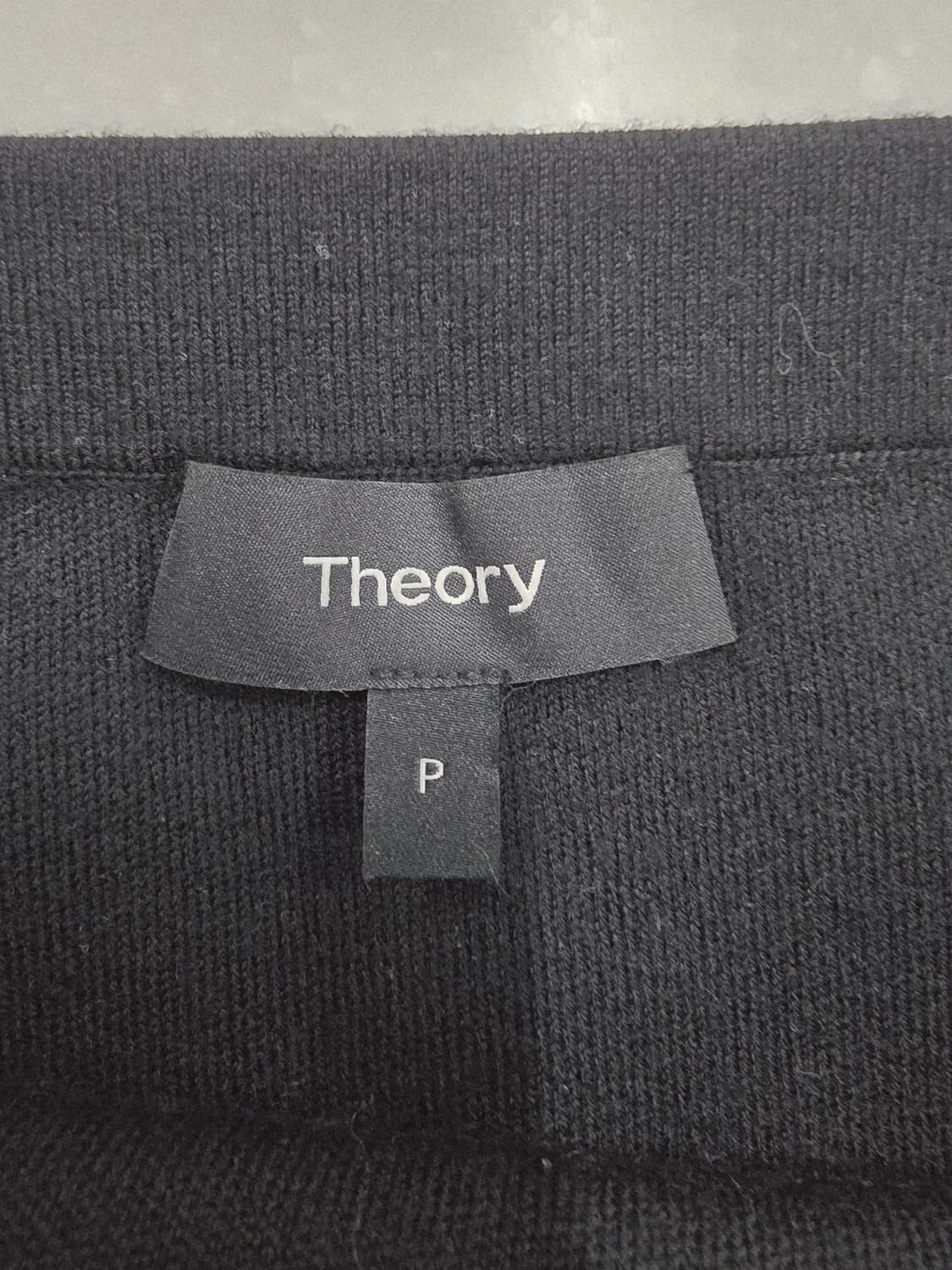 띠어리 블랙 H라인 롱스커트 상품이미지6