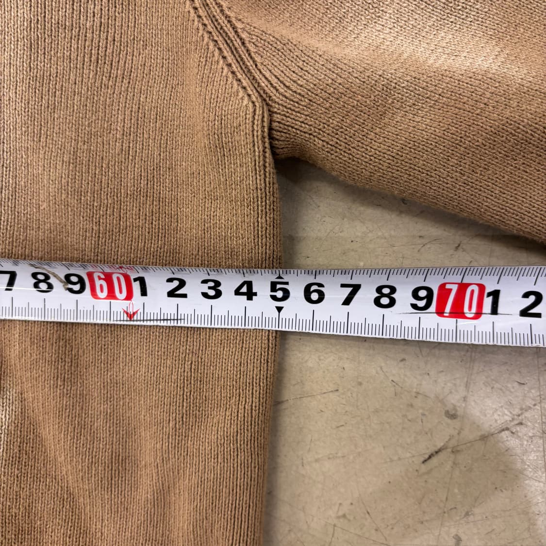 빈티지 워싱 베이지 후드집업 상품이미지4