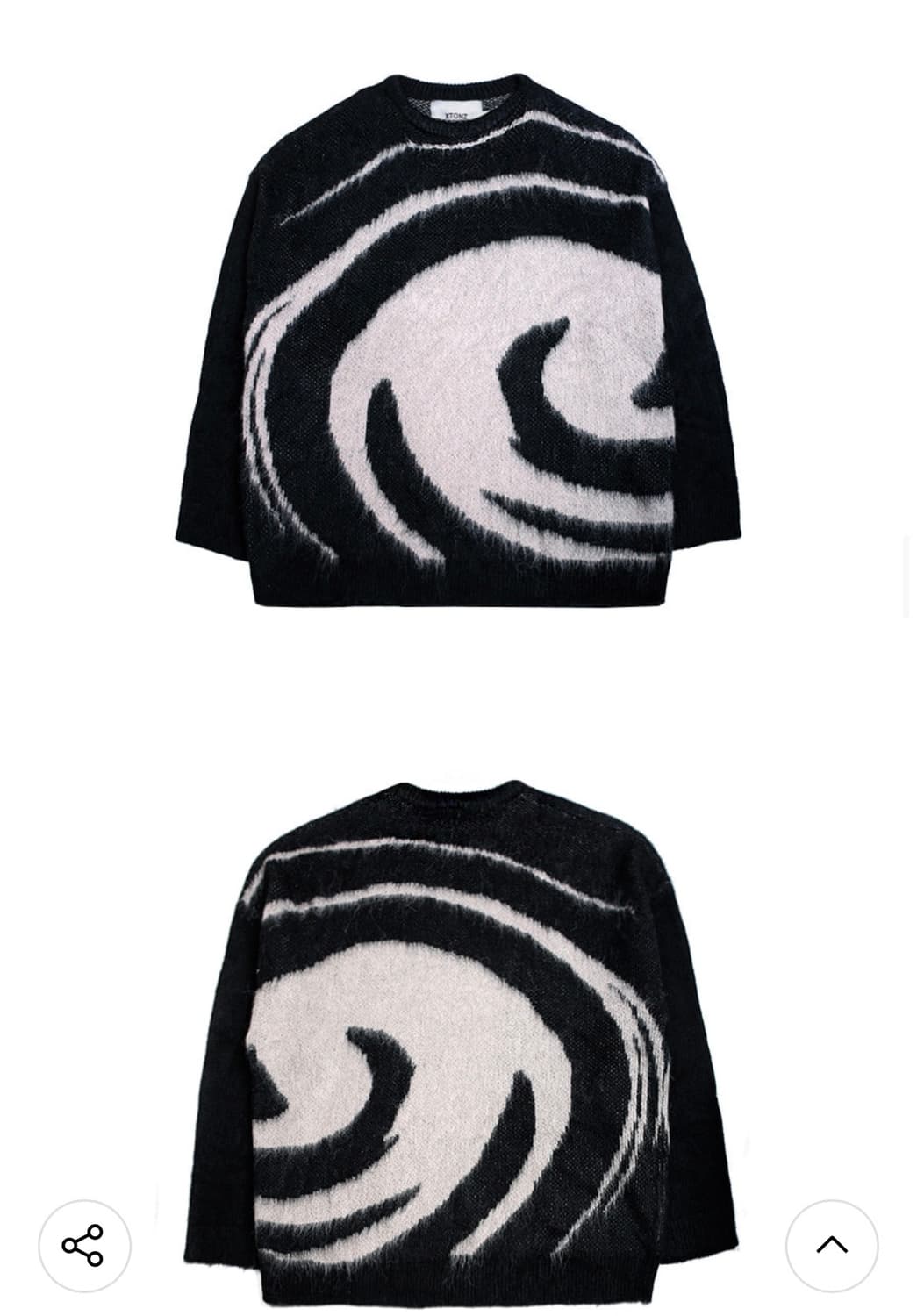 엑스톤즈 모헤어 니트 (L) 상품이미지3