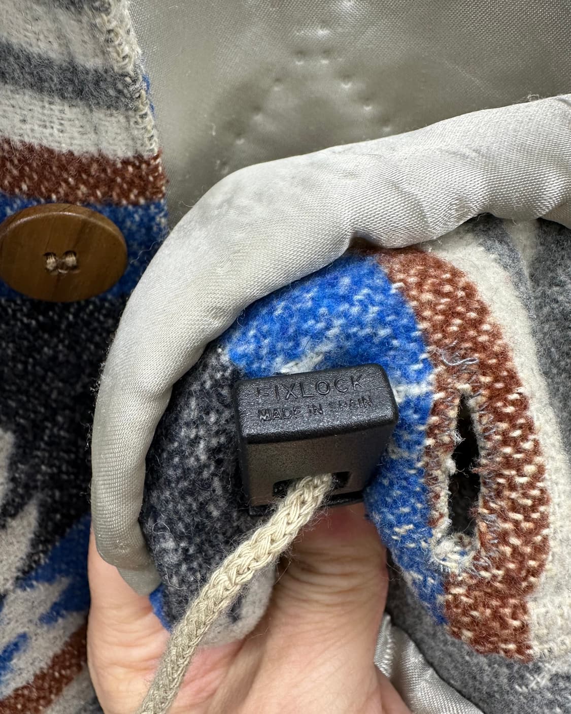 (L오버)80~90'S FRANCE 패턴 코트-M1339 상품이미지7