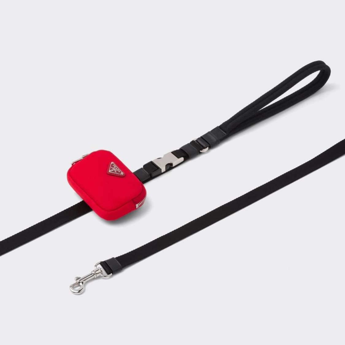 새상품 프라다 강아지 리드줄 목줄 배변 봉투 파우치 목줄 상품이미지3