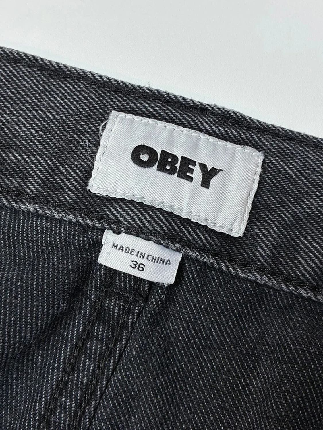 오베이 OBEY Bigwig 배기 와이드 데님 팬츠 PN5002 상품이미지8