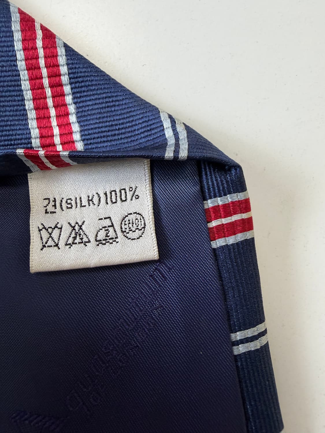 아쿠아스큐텀(Aquascutum) 실크 넥타이 9cm 상품이미지6