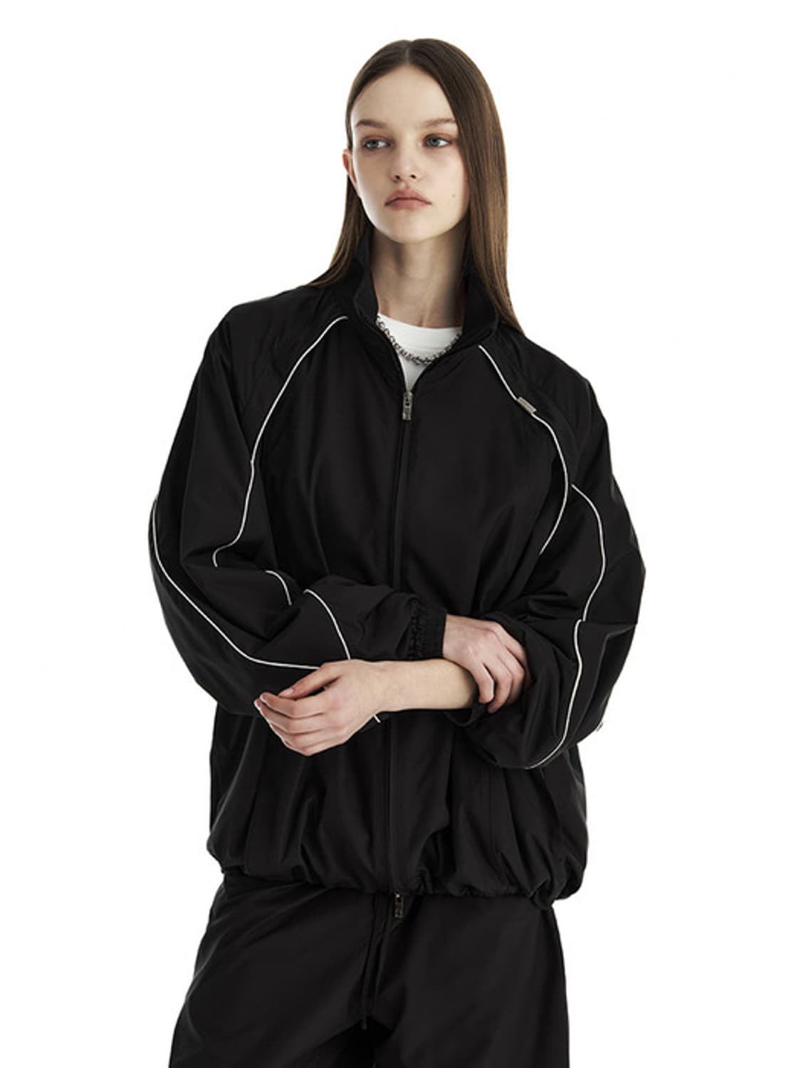 트리밍버드 바람막이 Contrast Piping Set-Up Track 상품이미지2