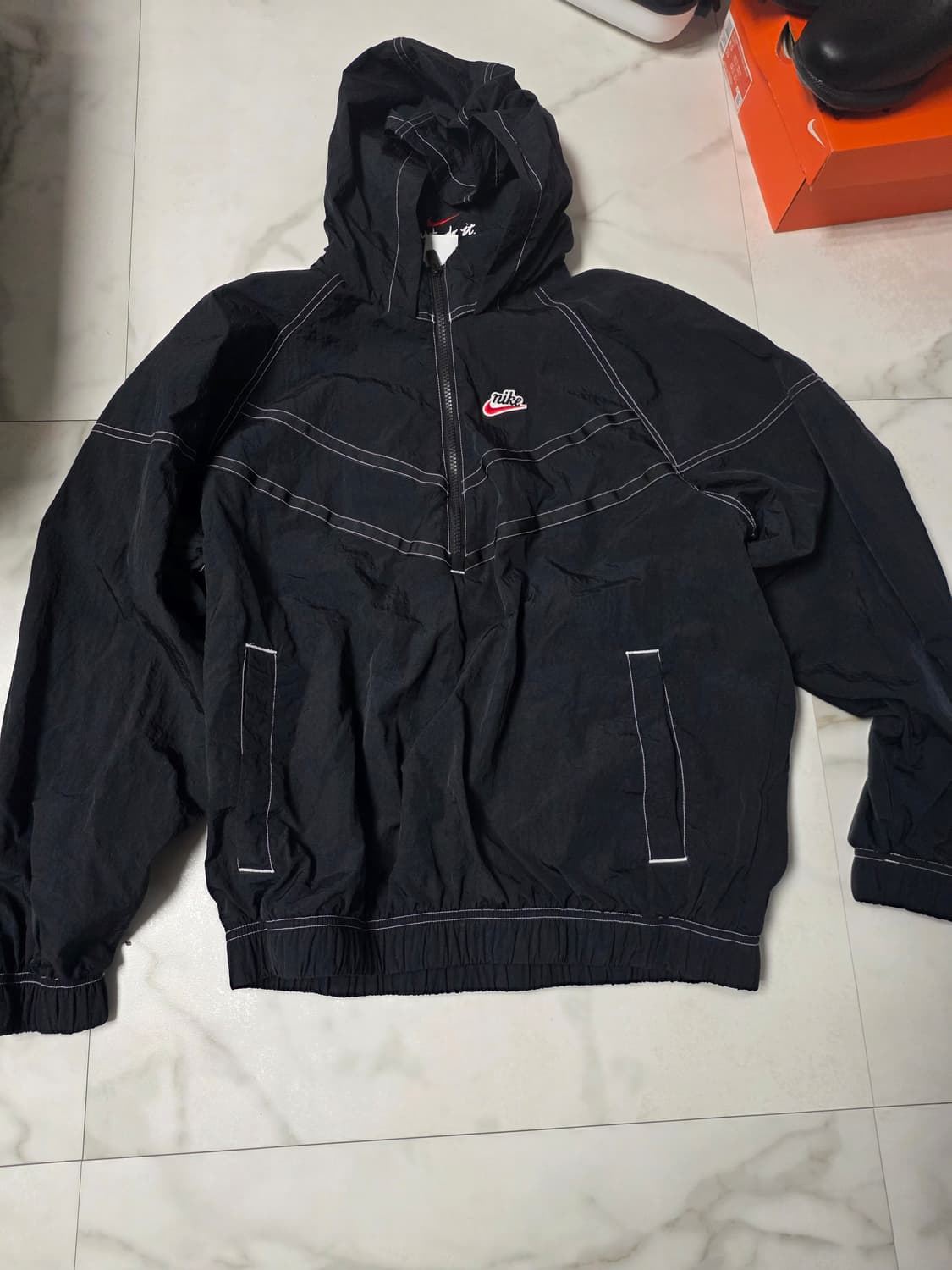 Nike Big Swoosh Anorak Hood Jacket 상품이미지1