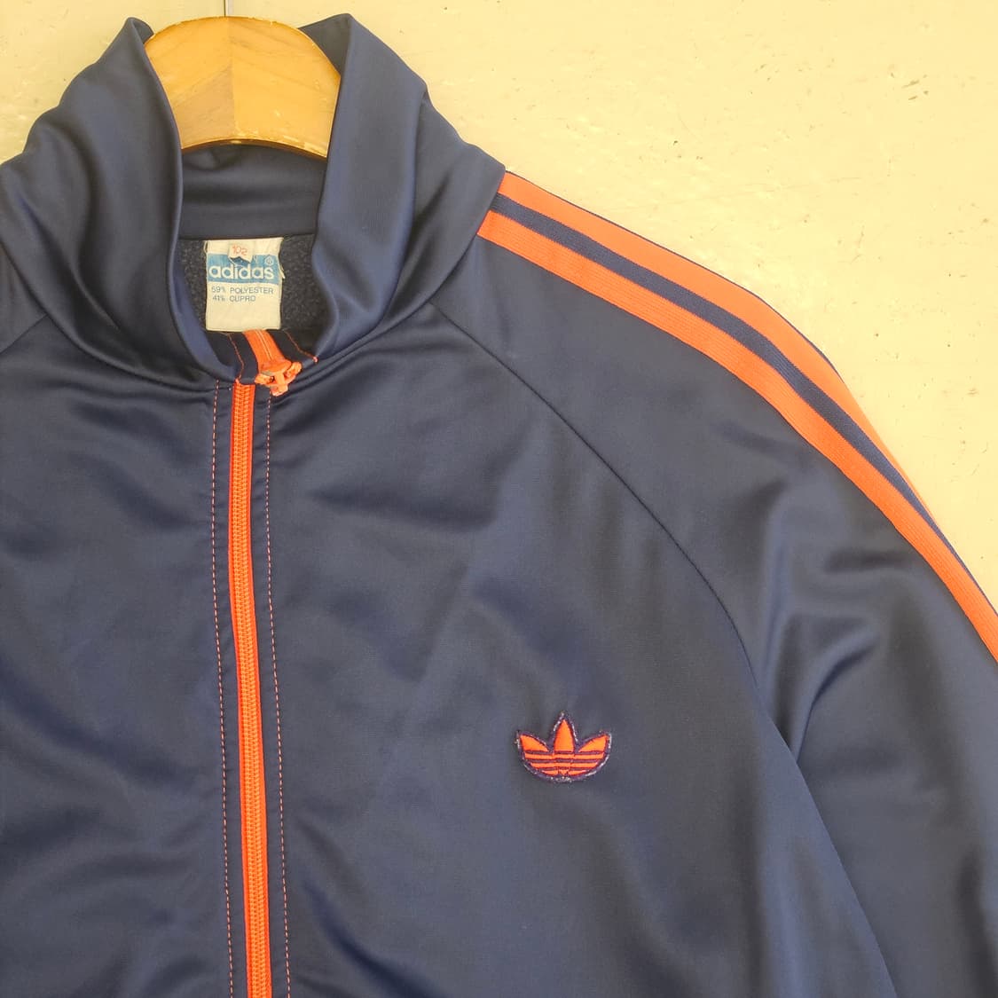 70's ADIDAS 아디다스 트랙자켓 트랙탑 저지 져지 빈티지 M~L 상품이미지2