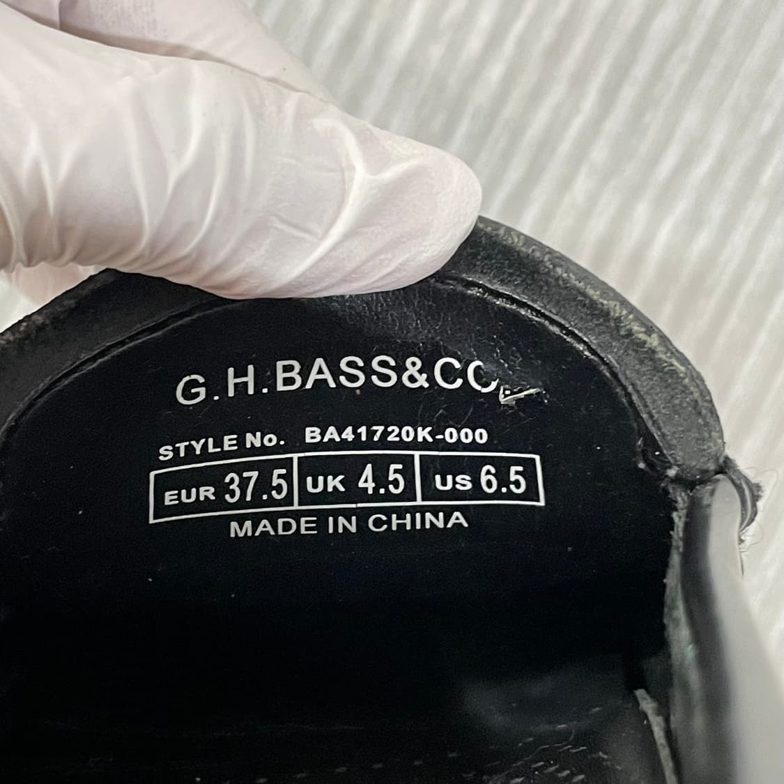 739) G.H. Bass & Co. 테슬 로퍼 EU 37.5 상품이미지8
