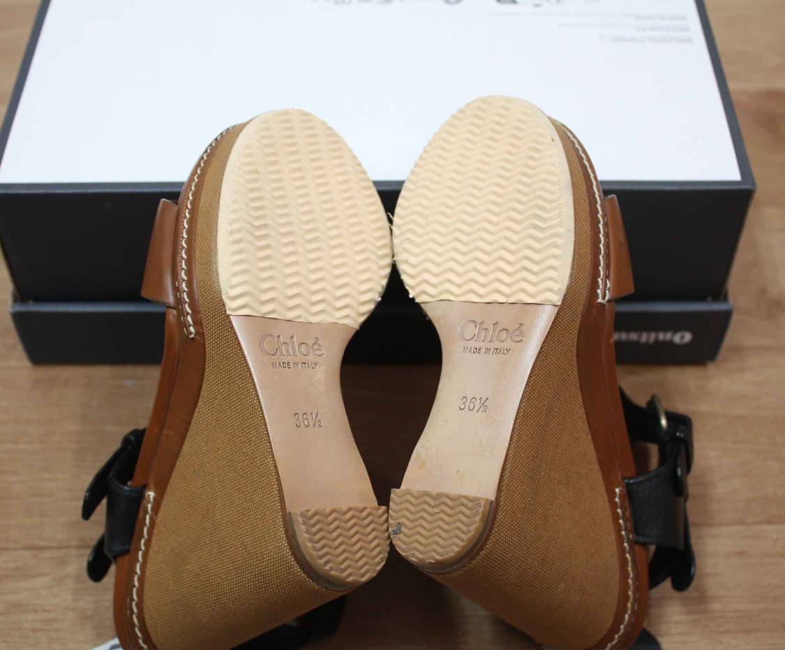 S-2237/끌로에 정품 여성용 웨지 샌들 상품이미지3