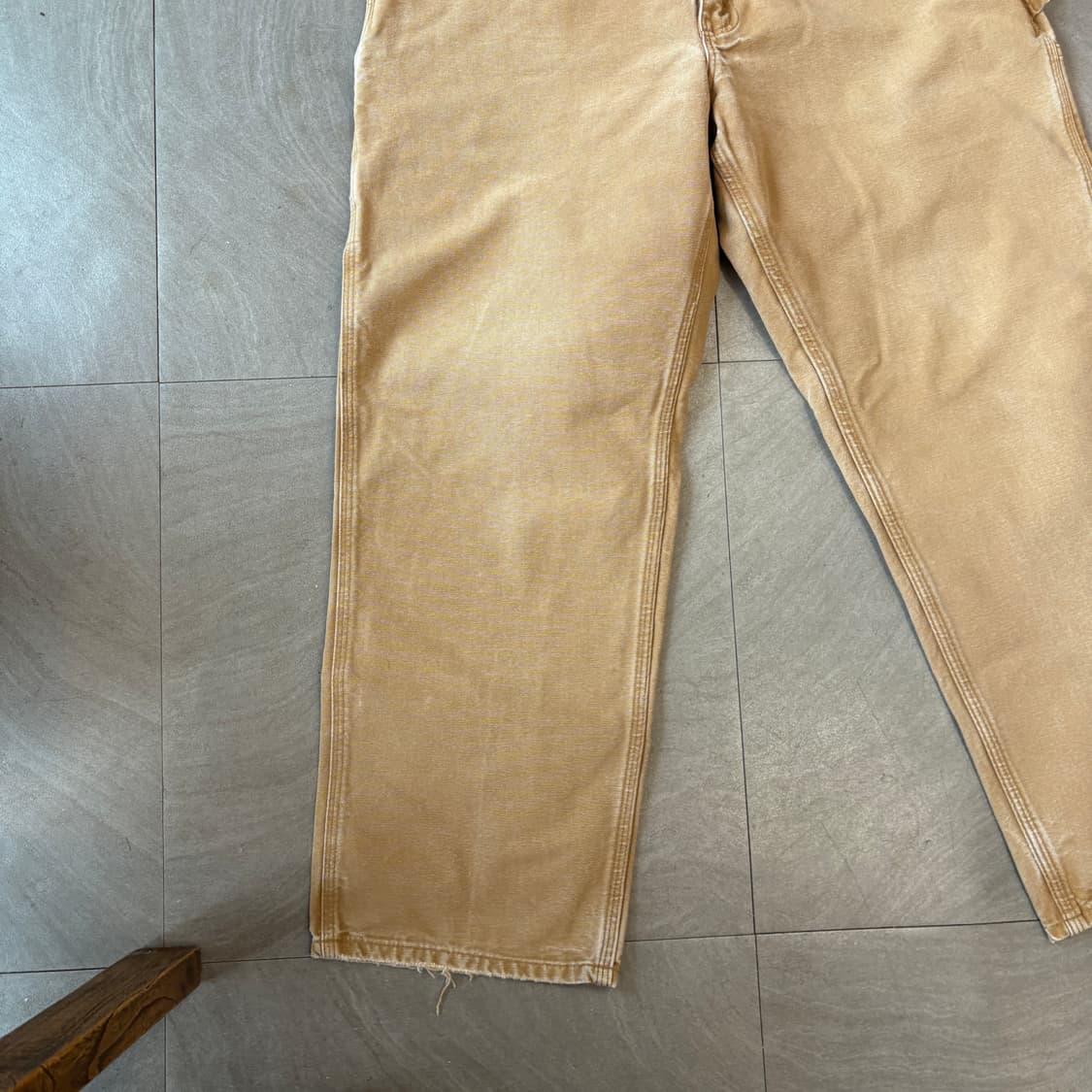 칼하트 오리지널 브라운 카펜터 팬츠  상품이미지7
