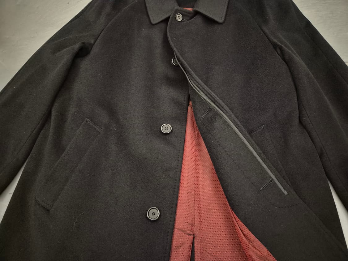 90s LONDON FOG 로로피아나 패브릭 캐시미어 코트 상품이미지4