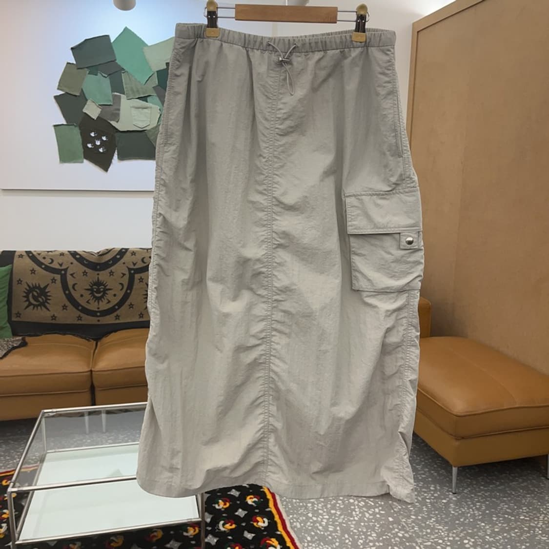 무신사스탠다드 고프코어 스트릿힙 카고 롱스커트 L C07954 상품이미지3