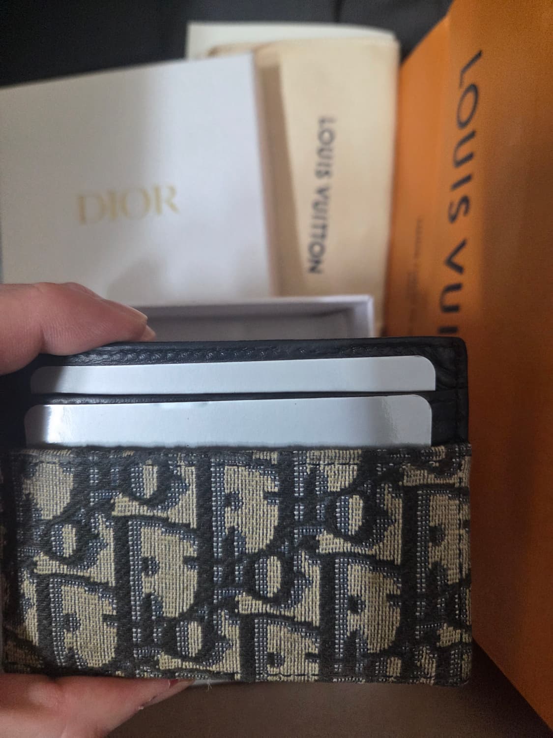 디올 오블리크 몽테인 카드지갑 상품이미지3