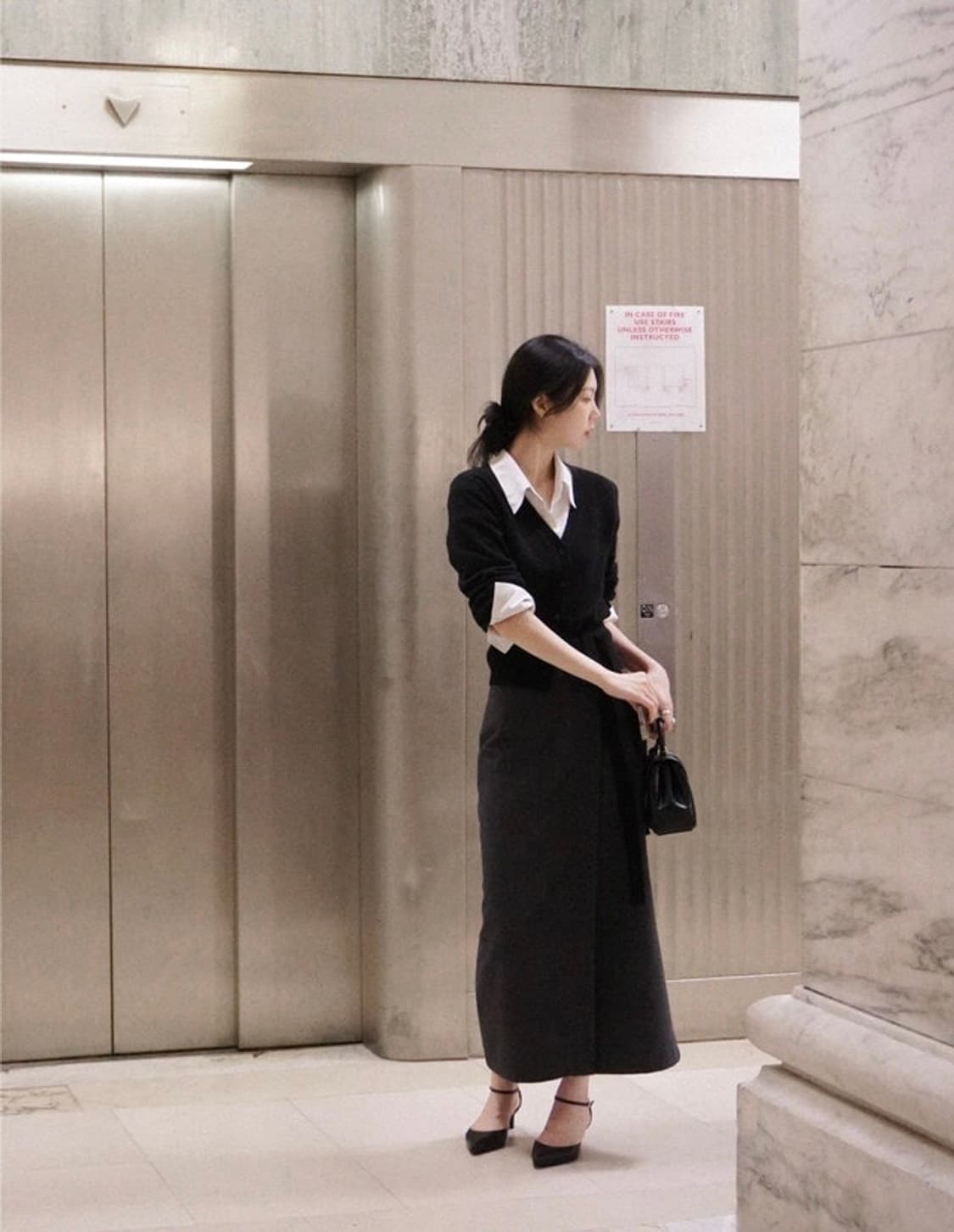 Uur 스틸레토 앵킁 스트랩 슈즈  상품이미지4