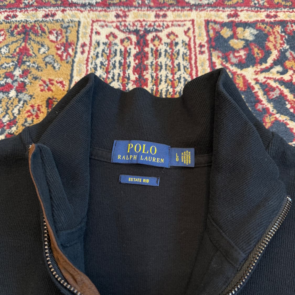 폴로 랄프로렌 에스테이트 립 쿼터집 [ 100 ] 상품이미지5