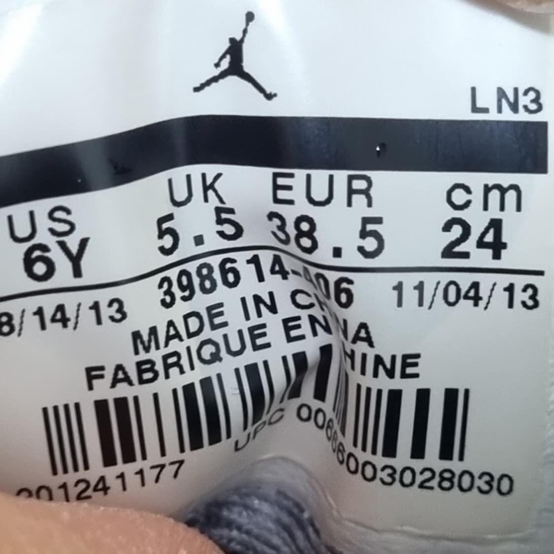 나이키 에어조던3 파우더블루 미드240 상품이미지6