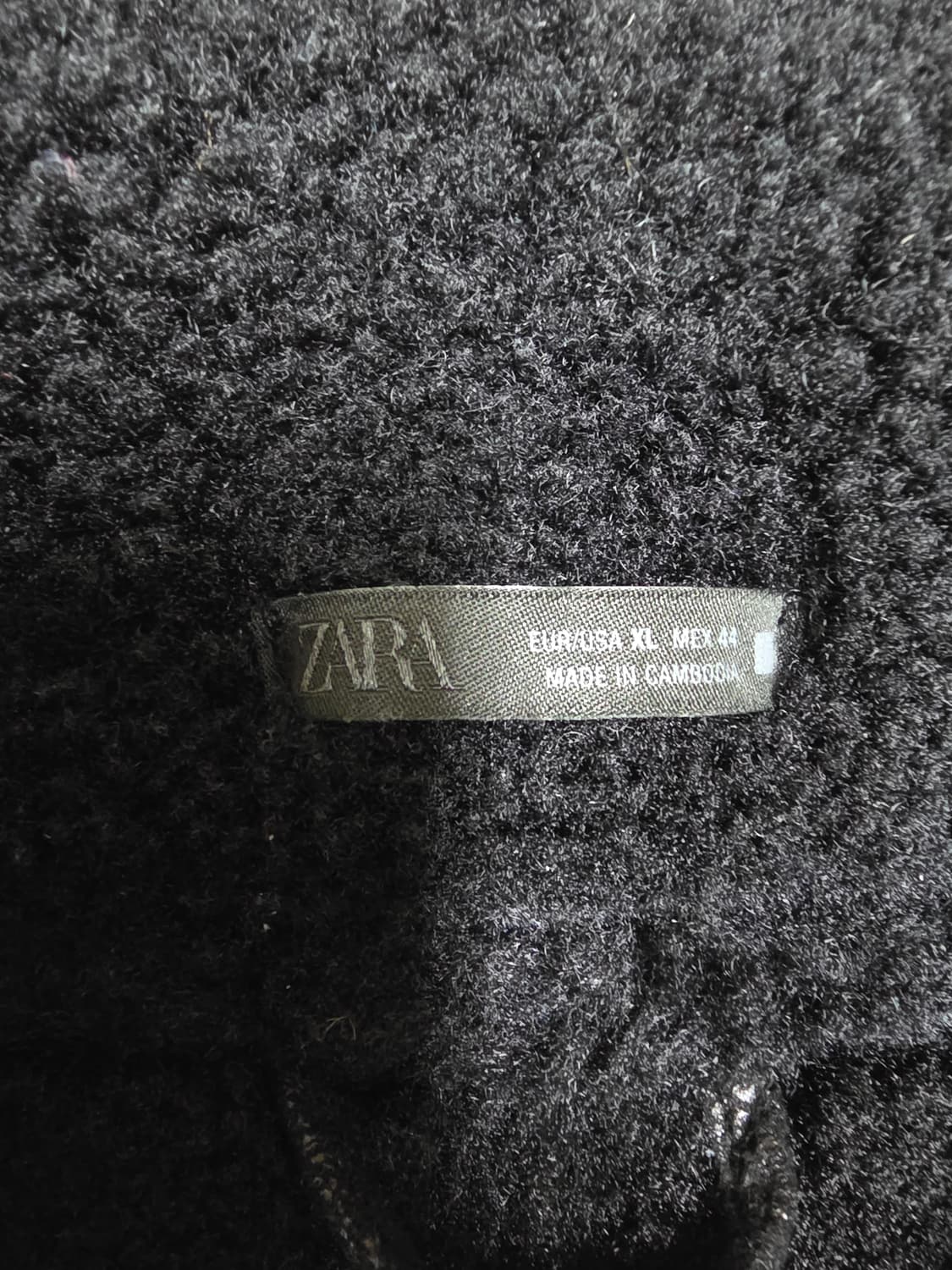 자라 바이커 무스탕 거의새거 상품이미지4