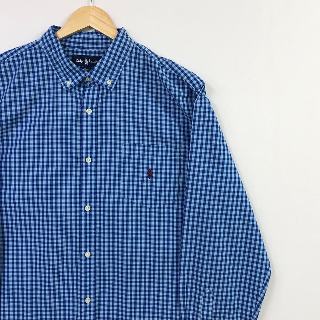 Xxl 폴로 체크 셔츠 상품이미지1