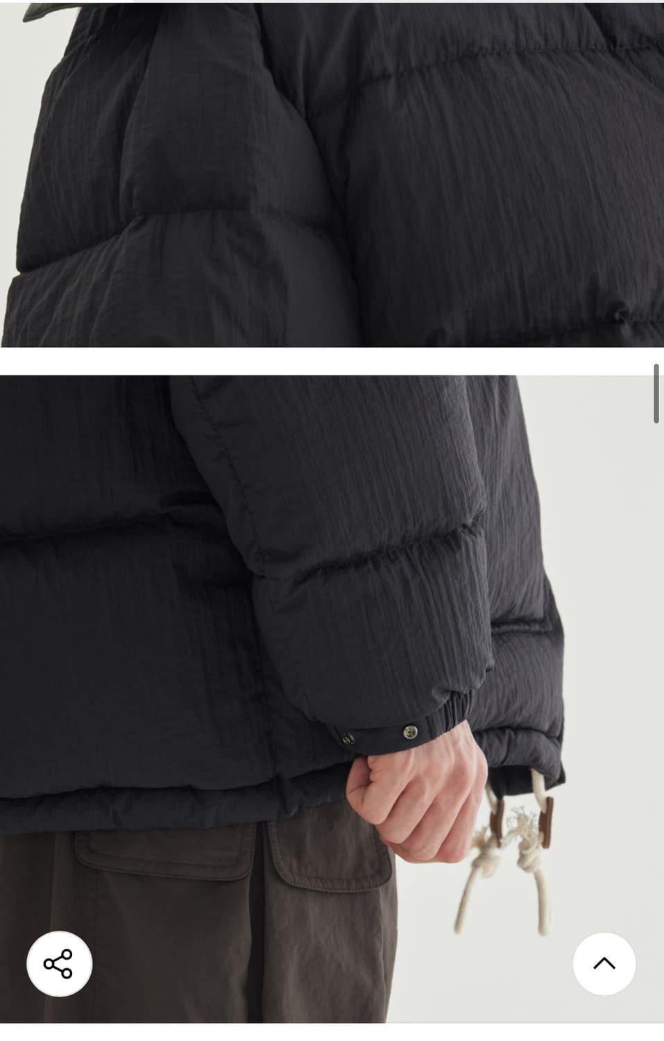 커버낫 덕다운 패딩자켓 상품이미지8