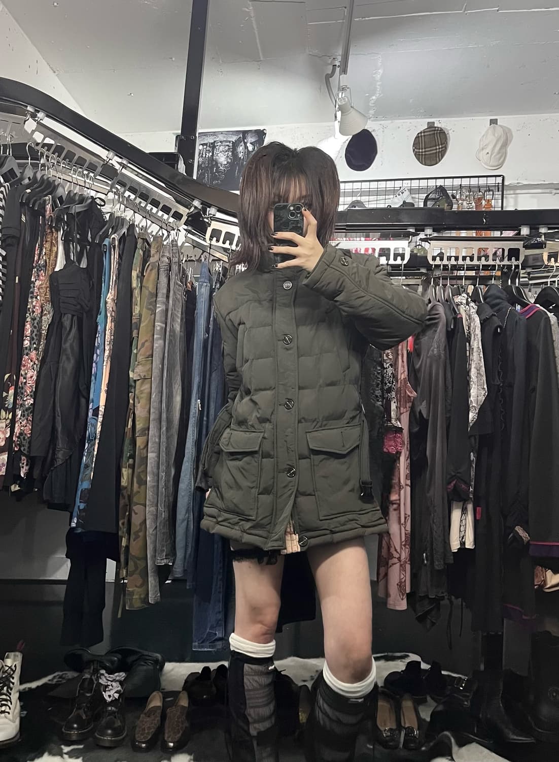 버버리 버클 미디 패딩 상품이미지2