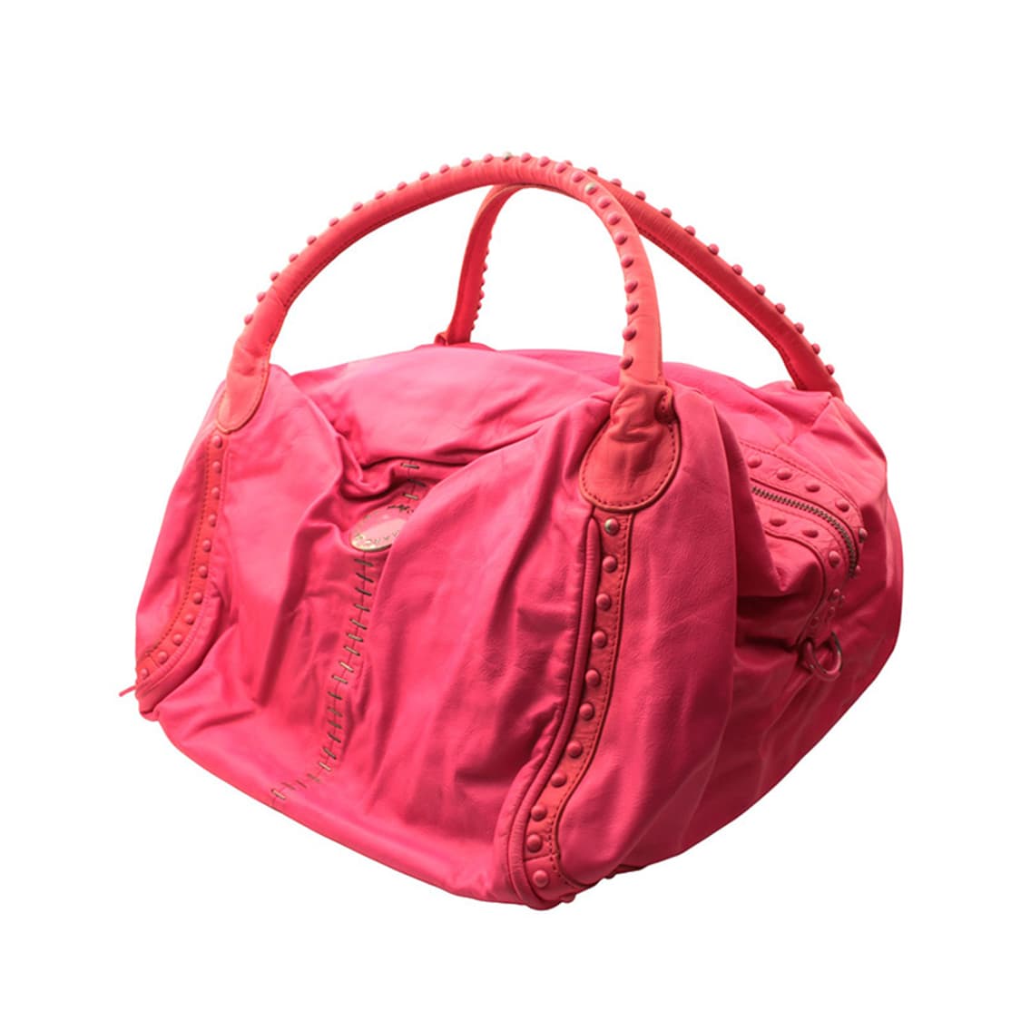 마크 바이 마크 네온핑크 스터드 빅 토트백 상품이미지2