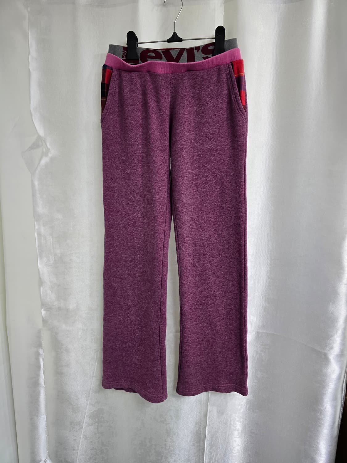 리바이스 퍼플 플란넬 포인트 트레이닝 팬츠 (1835) 상품이미지1