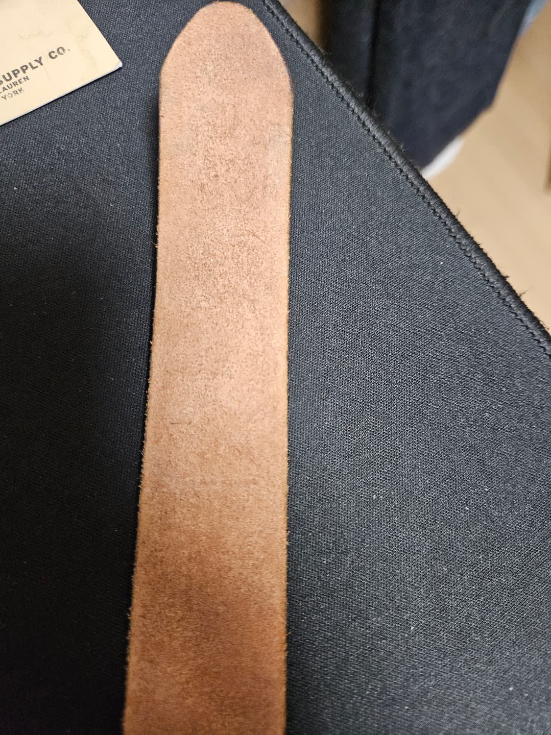 더블알엘 빈센스 벨트 블랙 32  상품이미지3