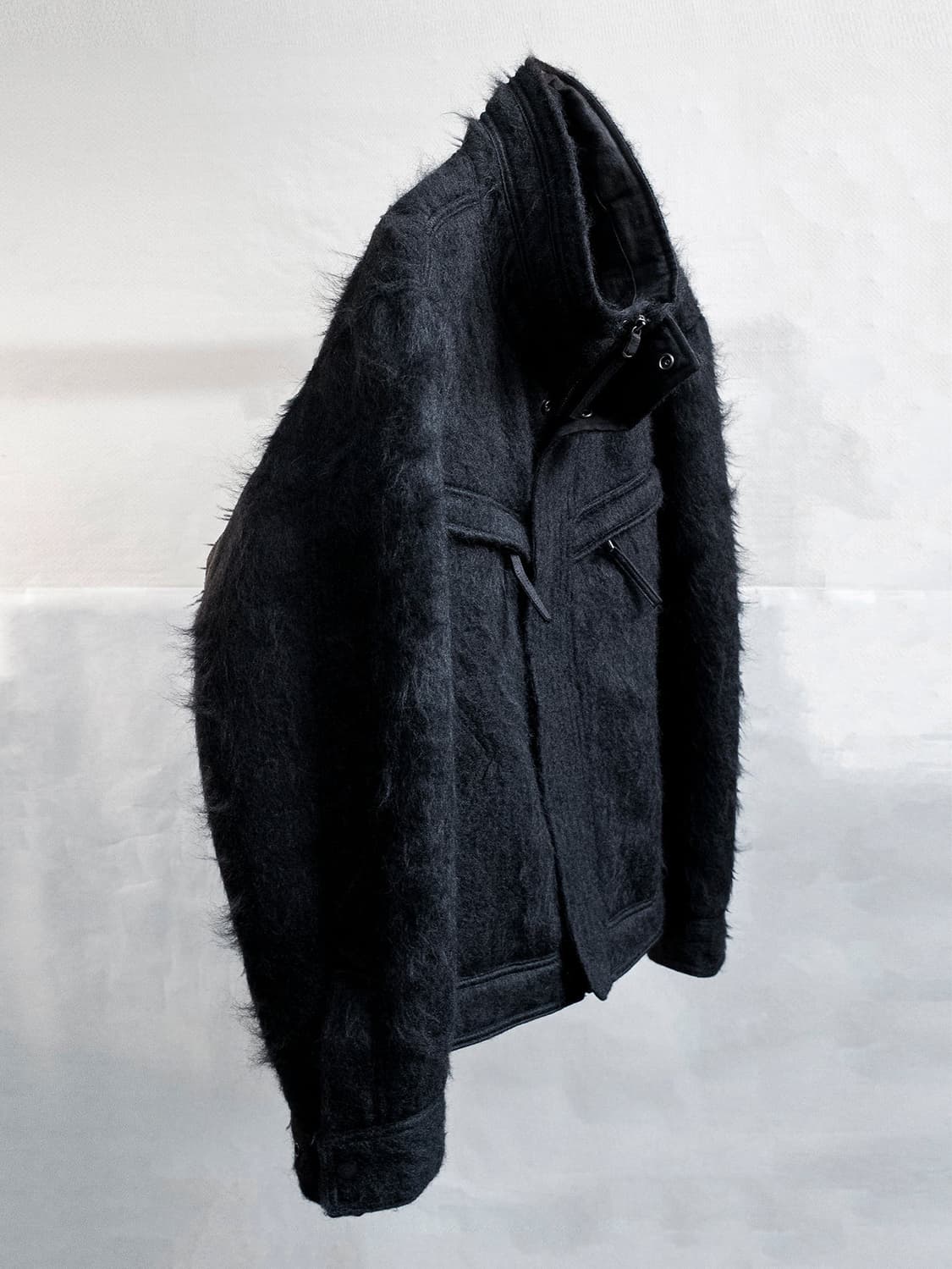 [M] Blackmerle Mohair Jacket / Black 상품이미지6