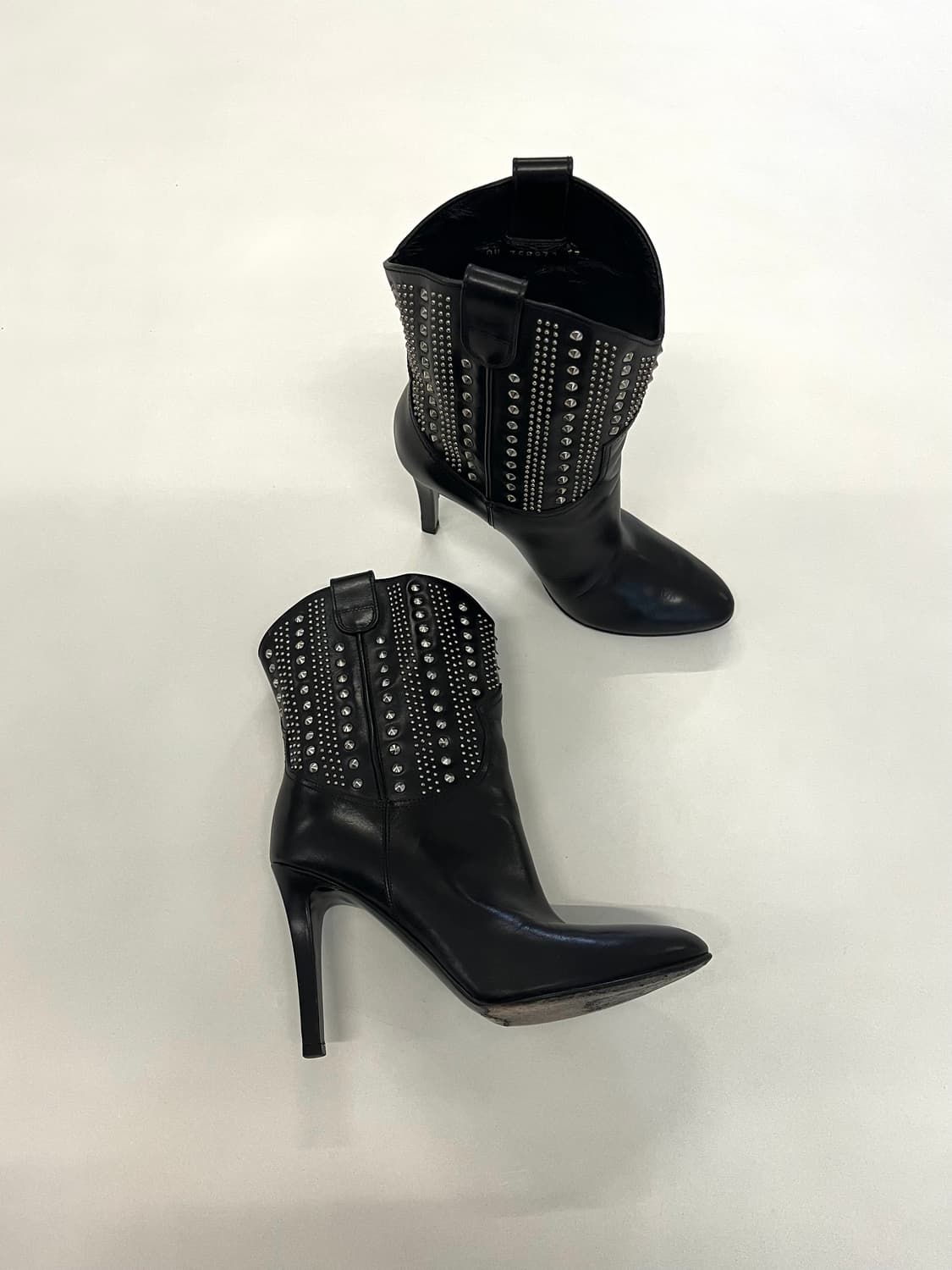 생로랑 아카이브 스터드 웨스턴 부츠 상품이미지3