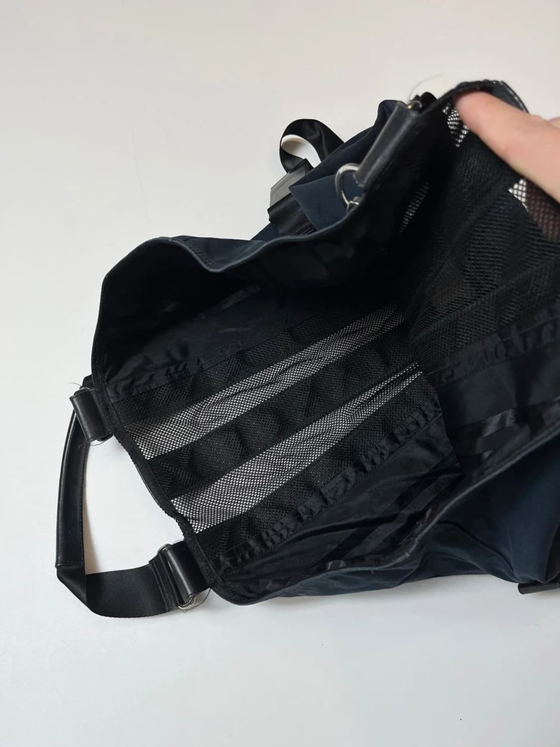 요지야마모토 Y-3 00's 메쉬드 토트백 Q1331 상품이미지6