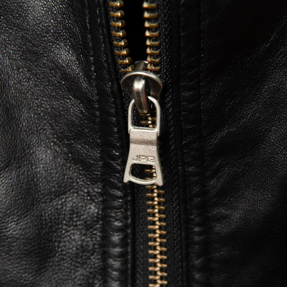 [100] 00s 장폴고티에 램스킨 더블라이더 자켓 블랙  상품이미지4