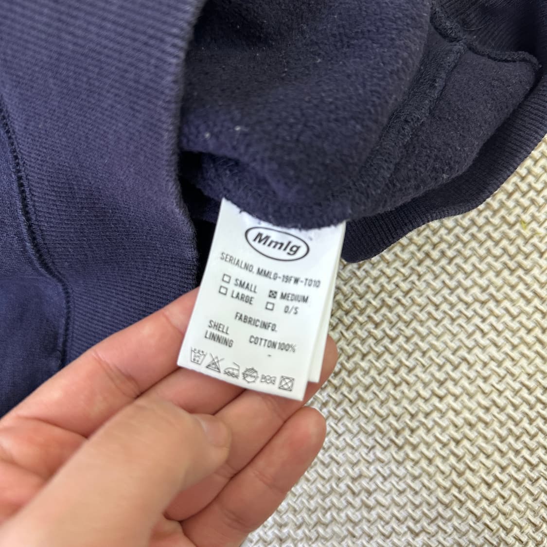 M 87MM Mmlg 1987 스웨트셔츠 0331D 상품이미지3