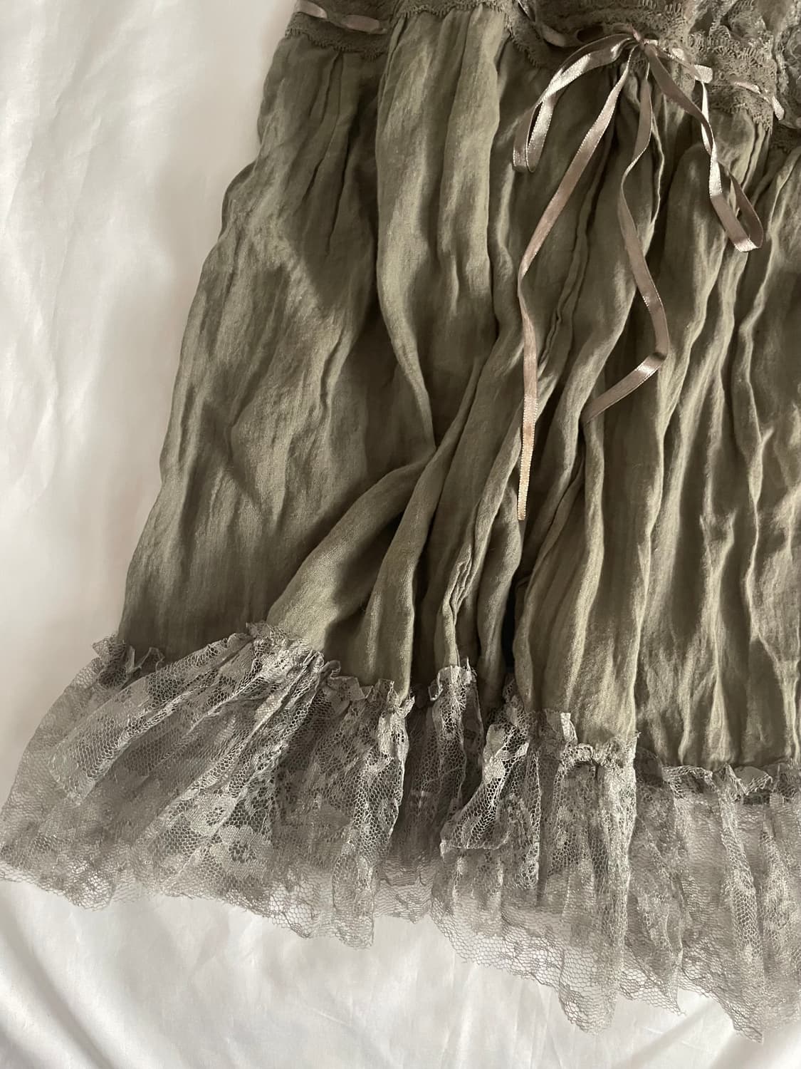 빈티지 모리 갸루 미니원피스 미디원피스 레이어드 상품이미지3