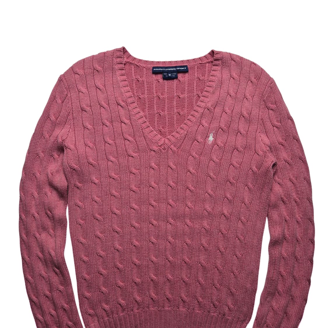 [M] 폴로 랄프로렌 v넥 케이블 니트 상품이미지3