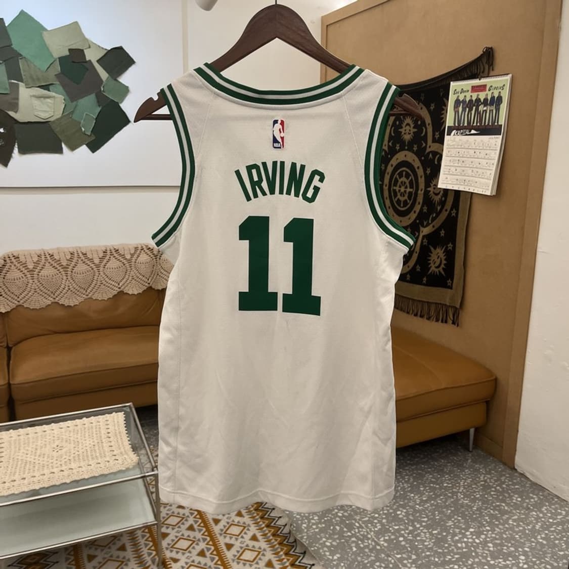 나이키 NBA 보스턴 셀틱스 카이링어빙 스윙맨 나시 S C11110 상품이미지4