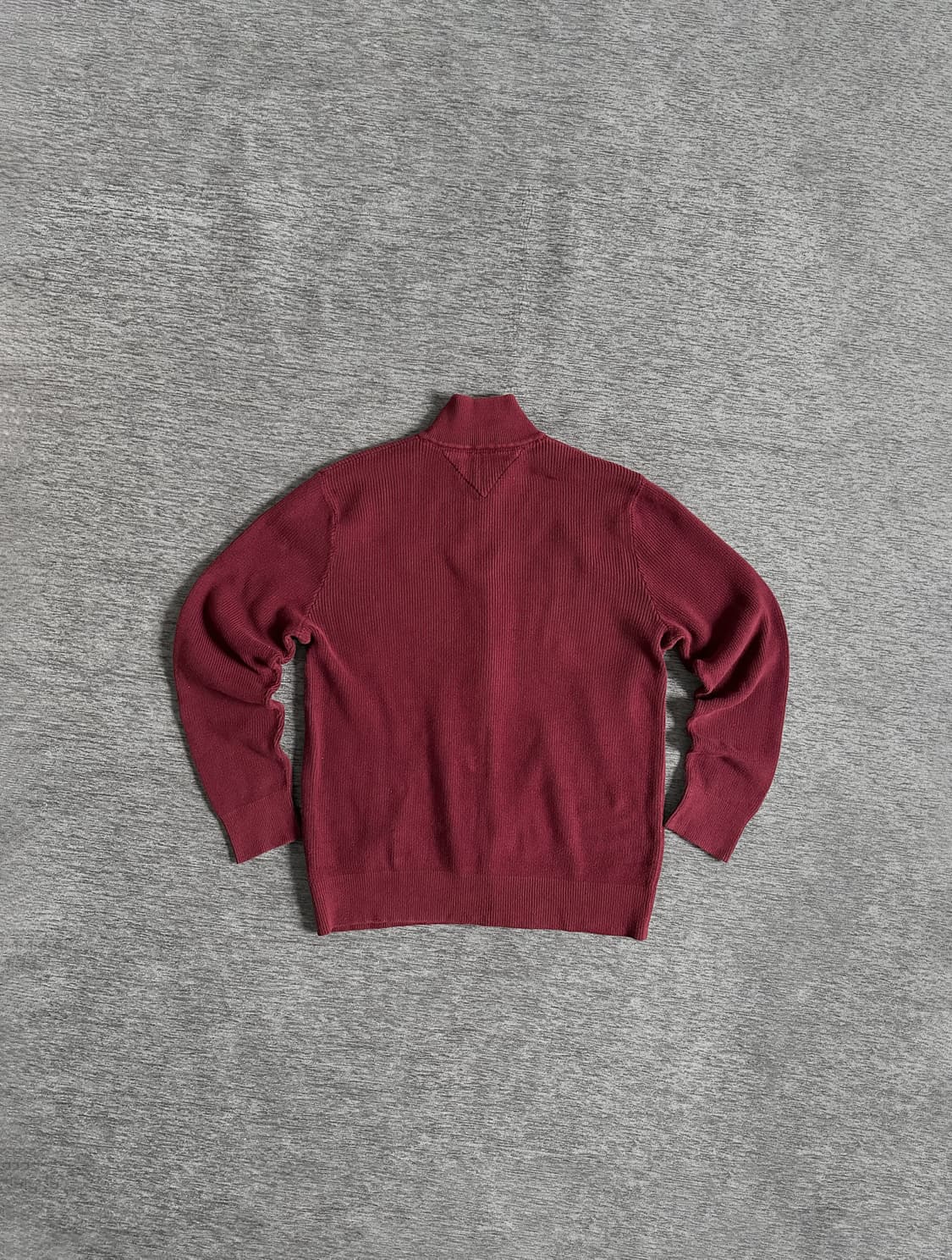 tommy hilfiger 버건디 코튼 스웨트 집업 상품이미지8