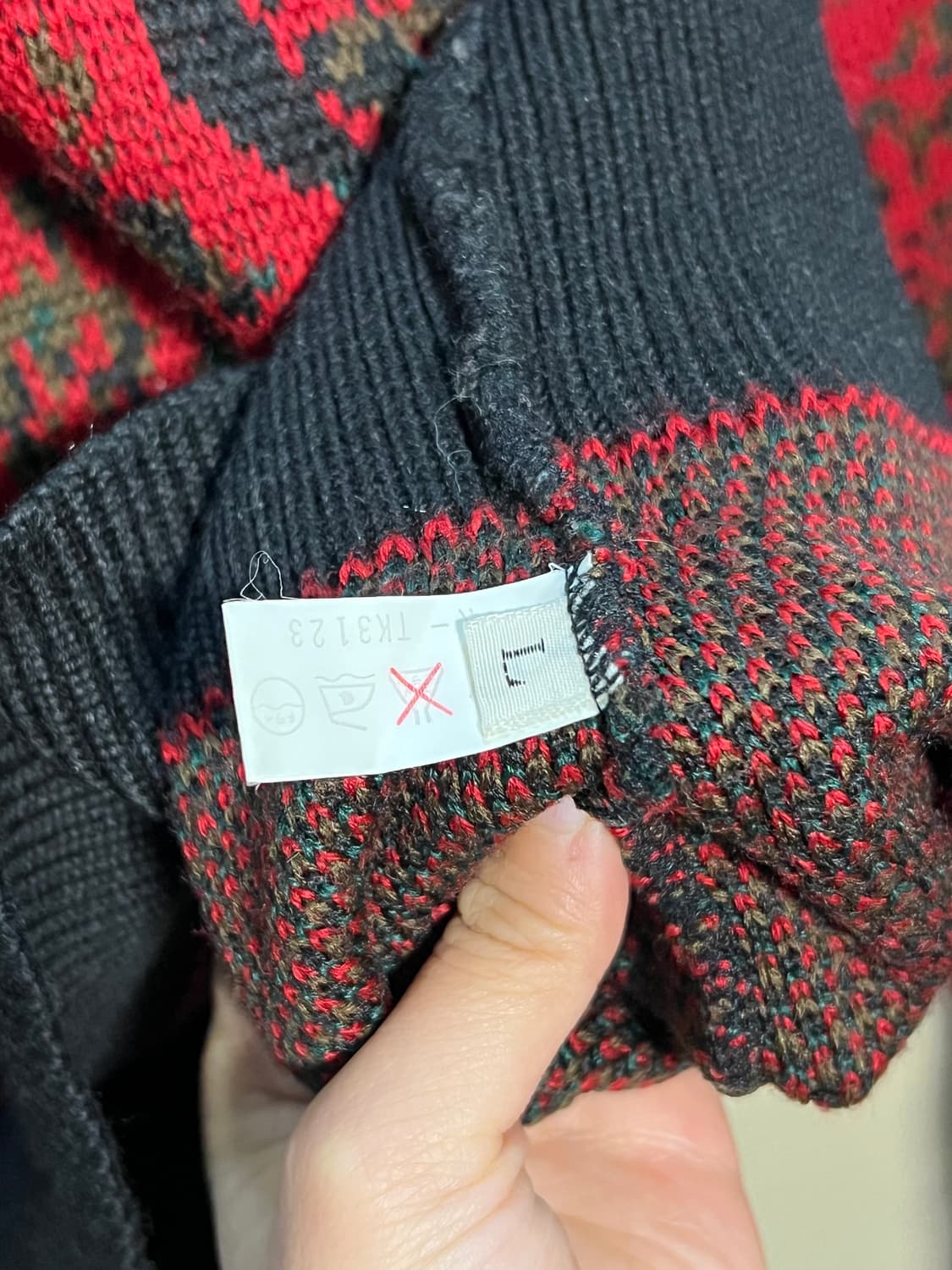 St토로사 90s 빈티지 니트 처분  상품이미지4